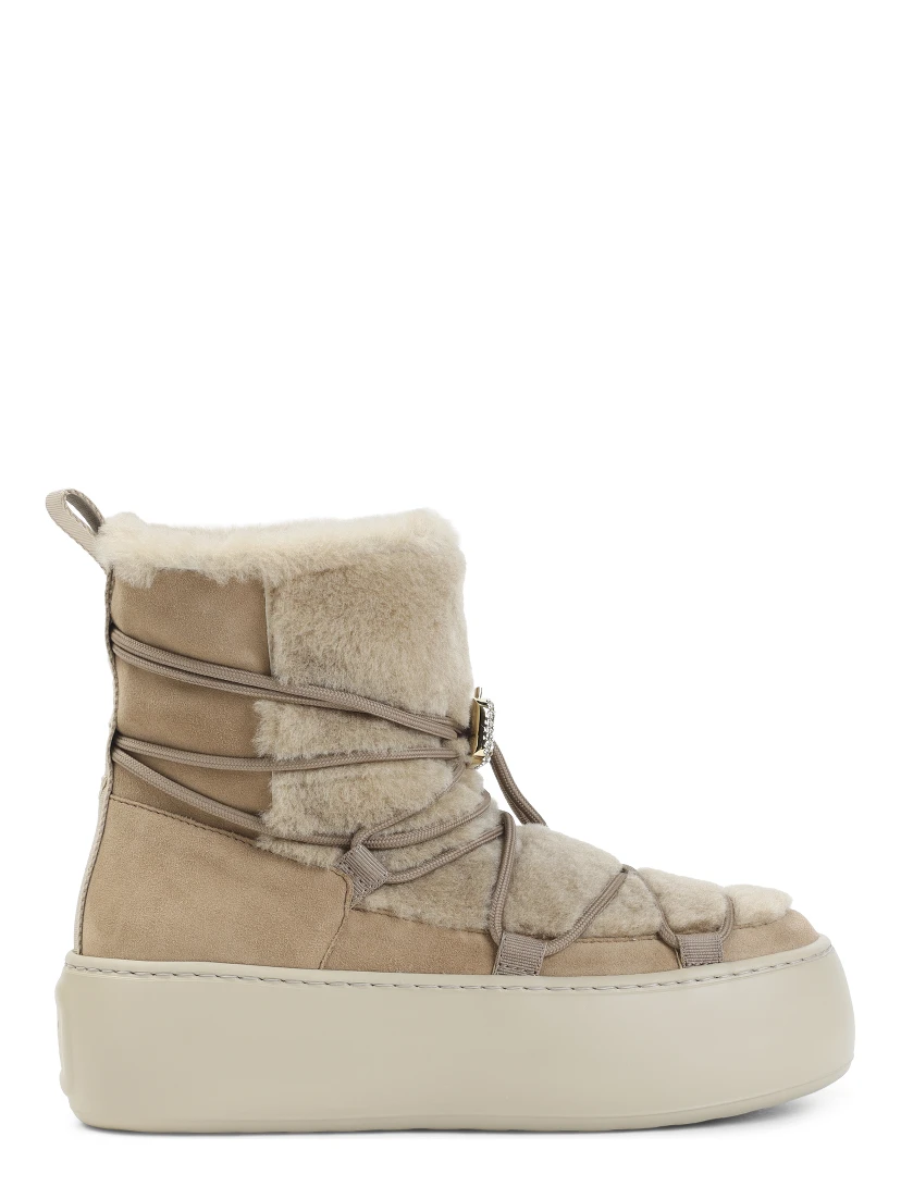 Roger Vivier Viv Up Winter Fur Bootie