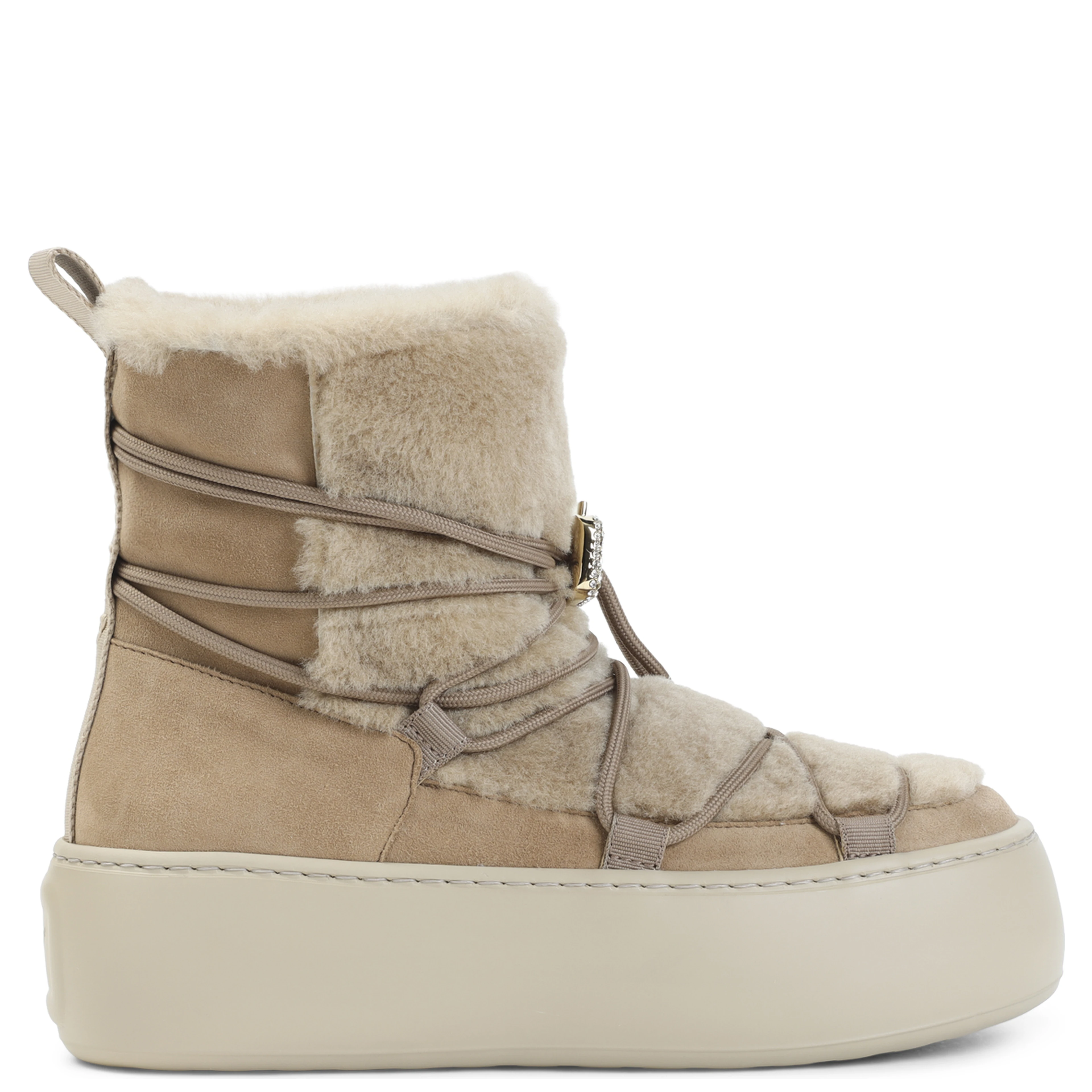Roger Vivier Viv Up Winter Fur Bootie