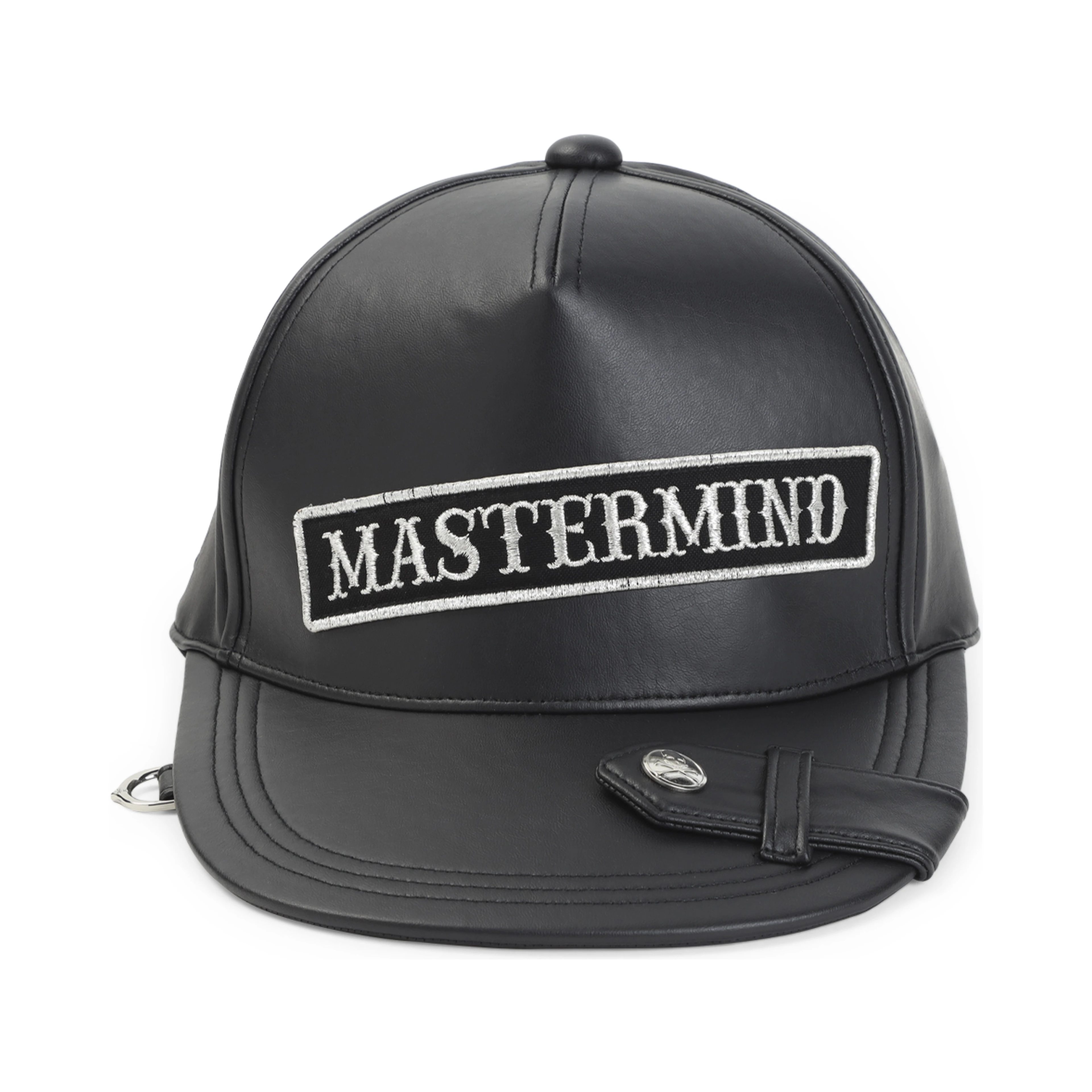 Mastermind World Faux Leather Cap