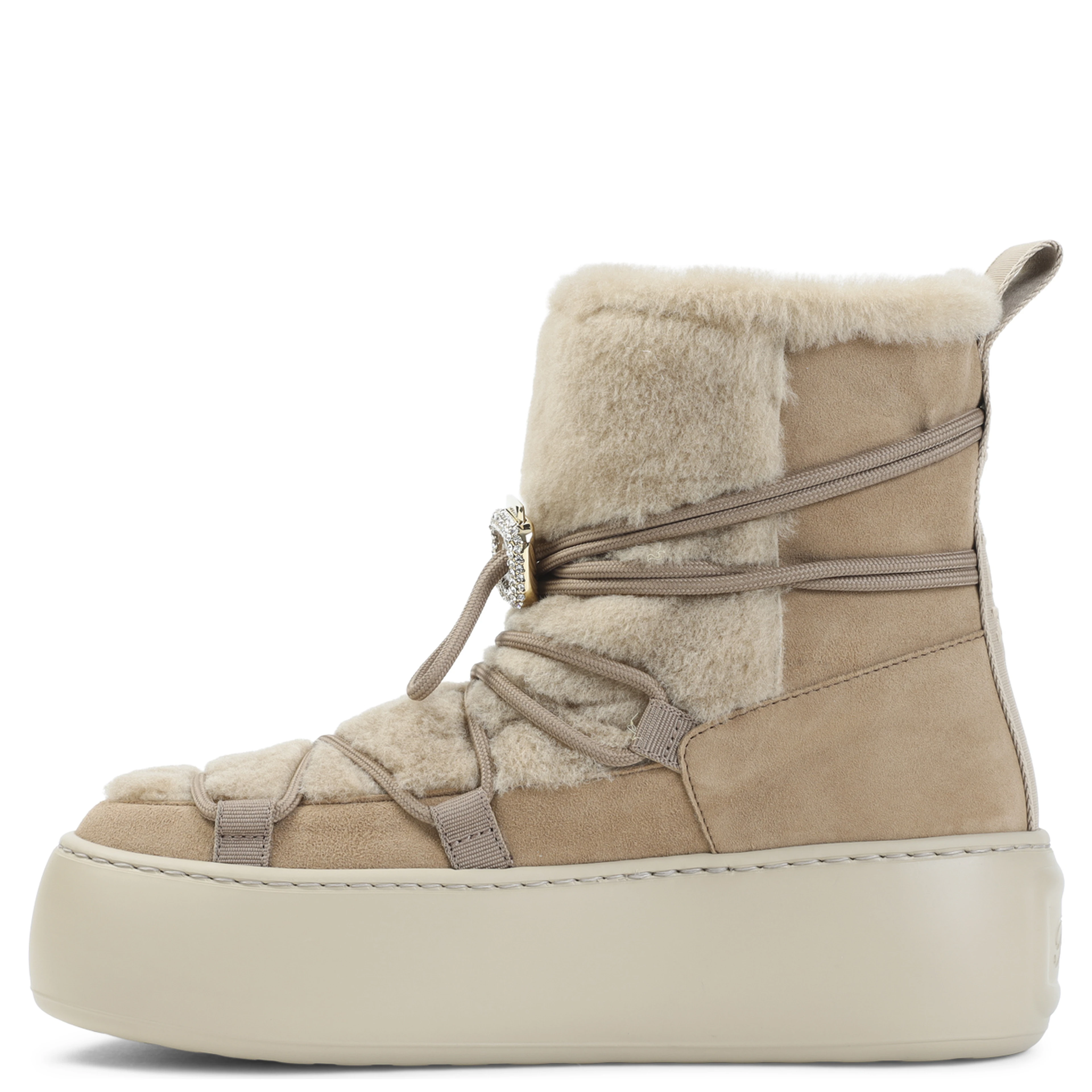Roger Vivier Viv Up Winter Fur Bootie