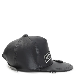Mastermind World Faux Leather Cap