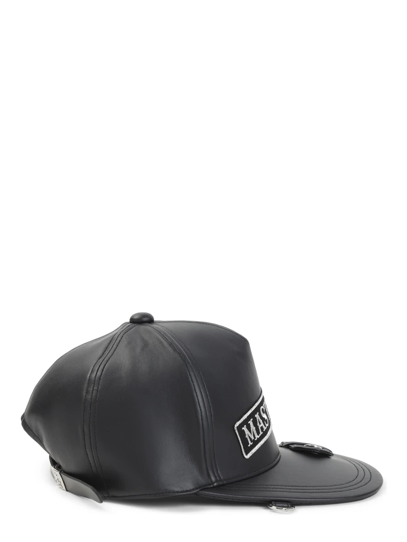 Mastermind World Faux Leather Cap