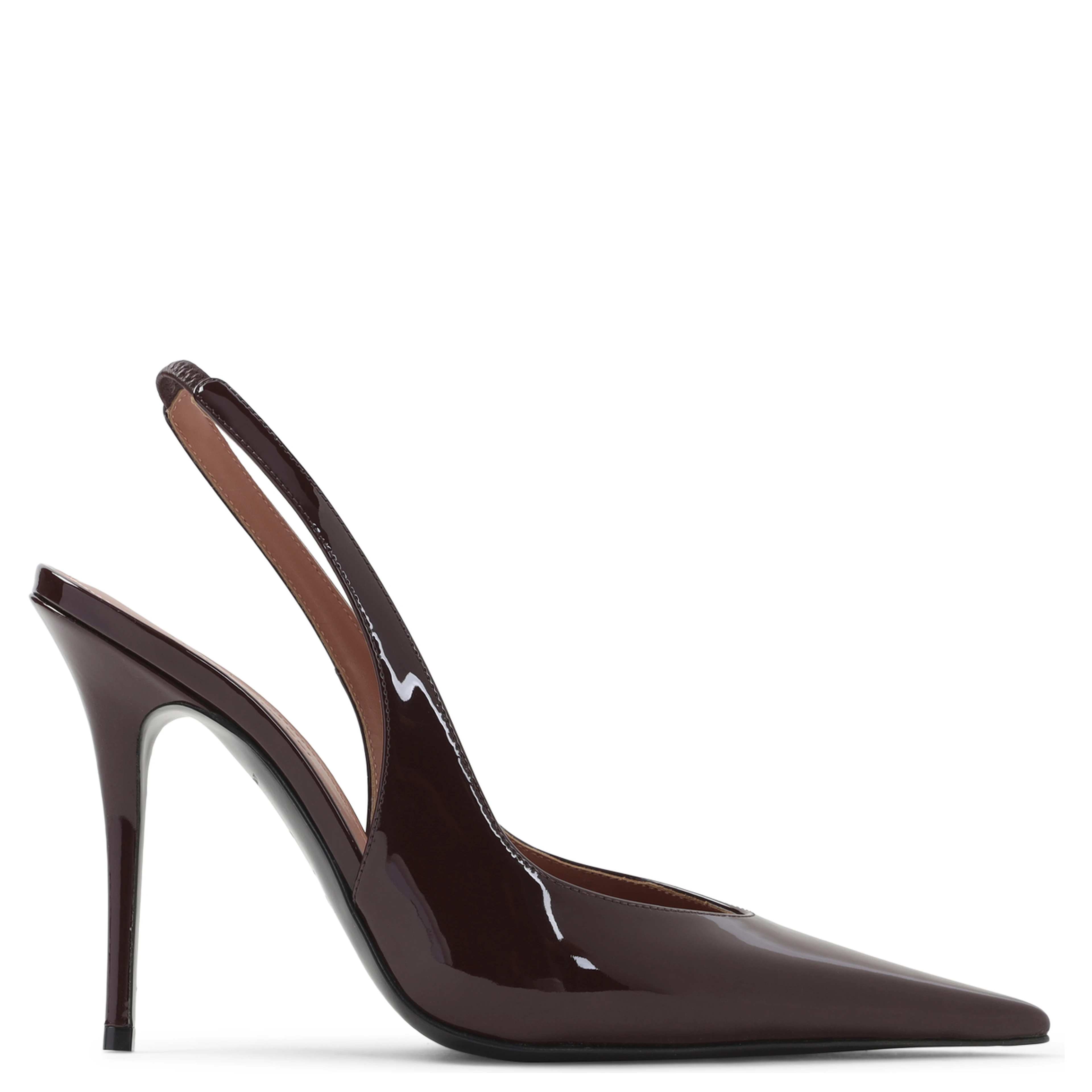 Amina Muaddi Anok Patent Slingback