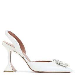 Amina Muaddi Begum Nappa Slingback