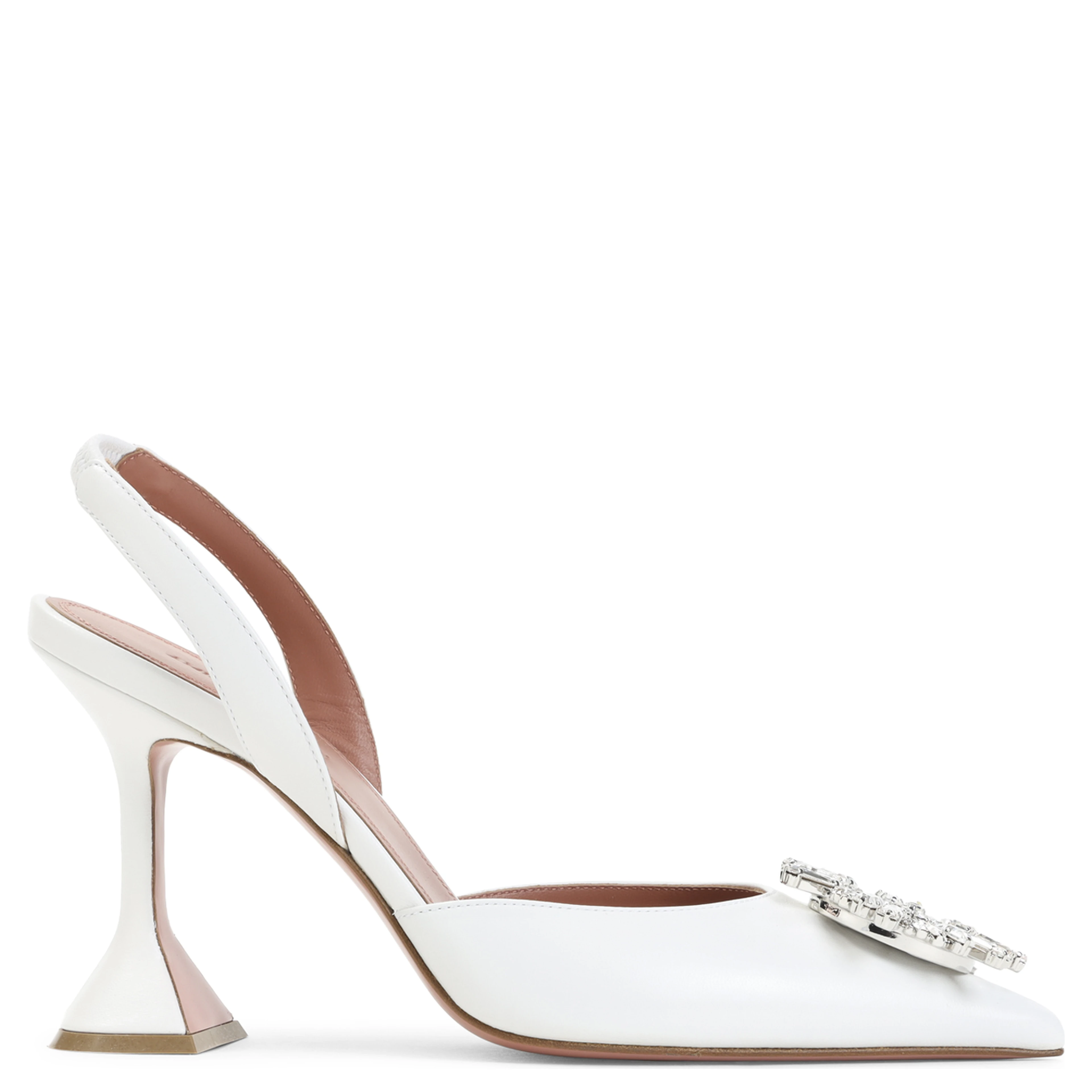 Amina Muaddi Begum Nappa Slingback
