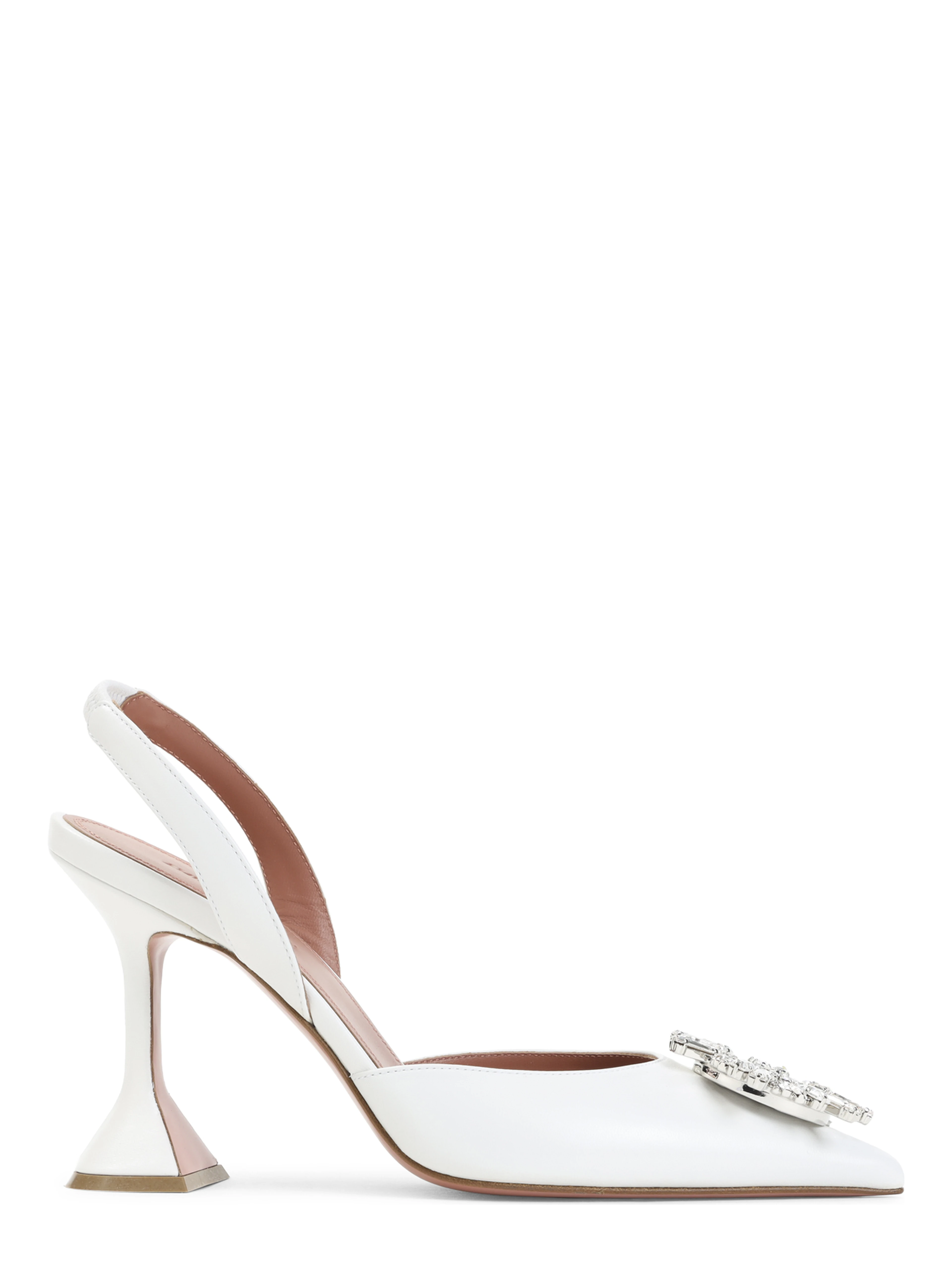 Amina Muaddi Begum Nappa Slingback