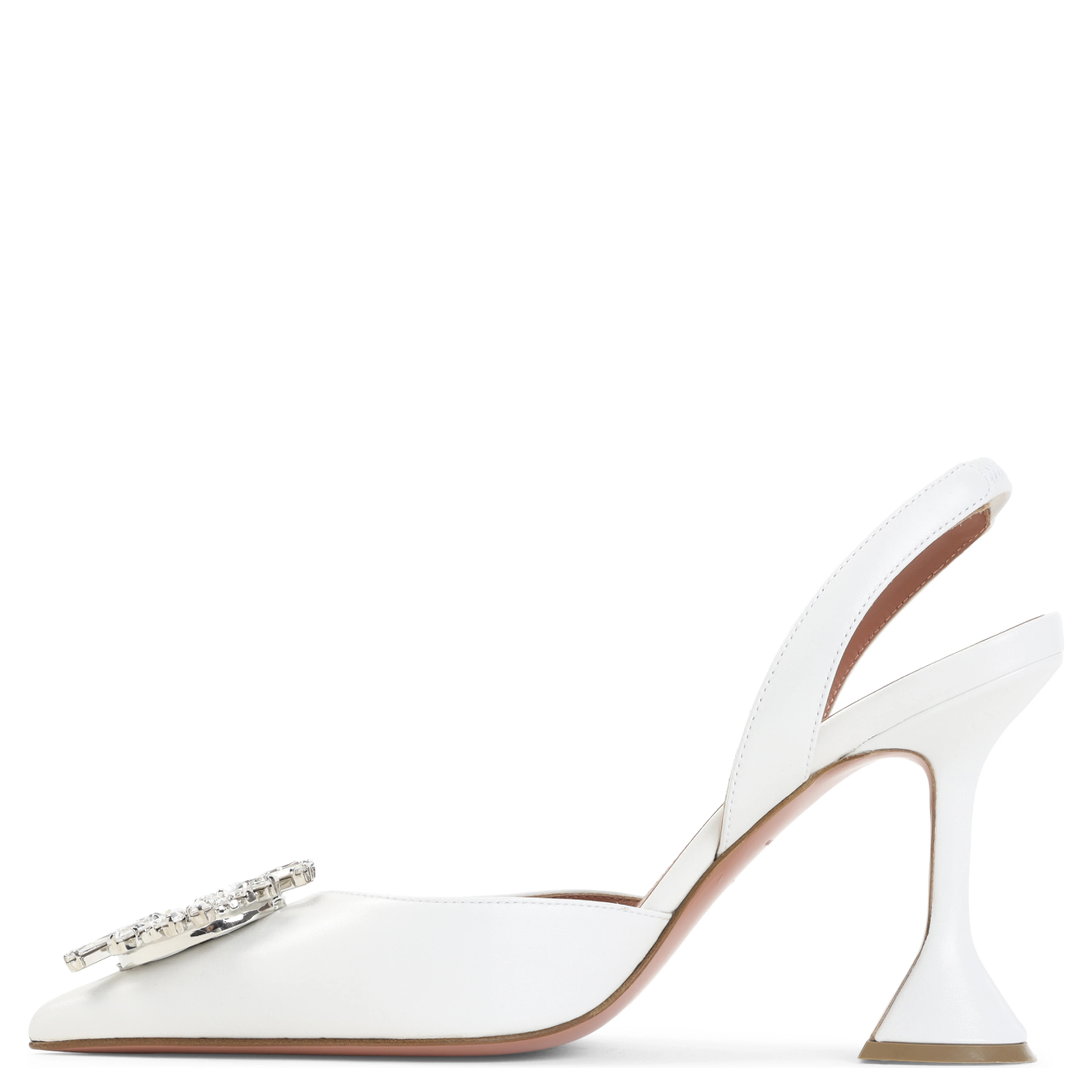 Amina Muaddi Begum Nappa Slingback