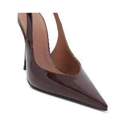 Amina Muaddi Anok Patent Slingback