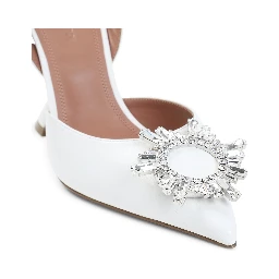 Amina Muaddi Begum Nappa Slingback