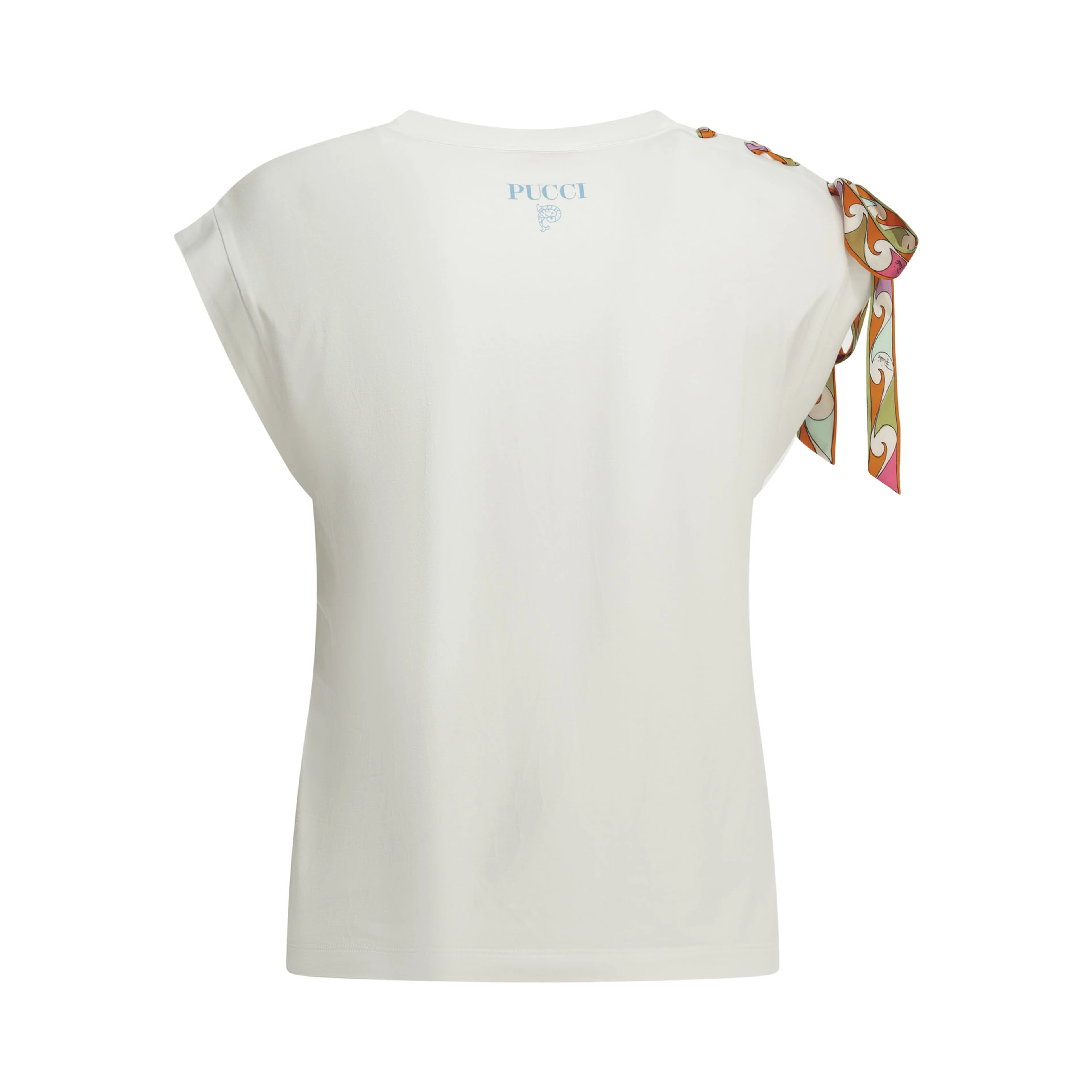 Crew-neck T-shirt with printed detail