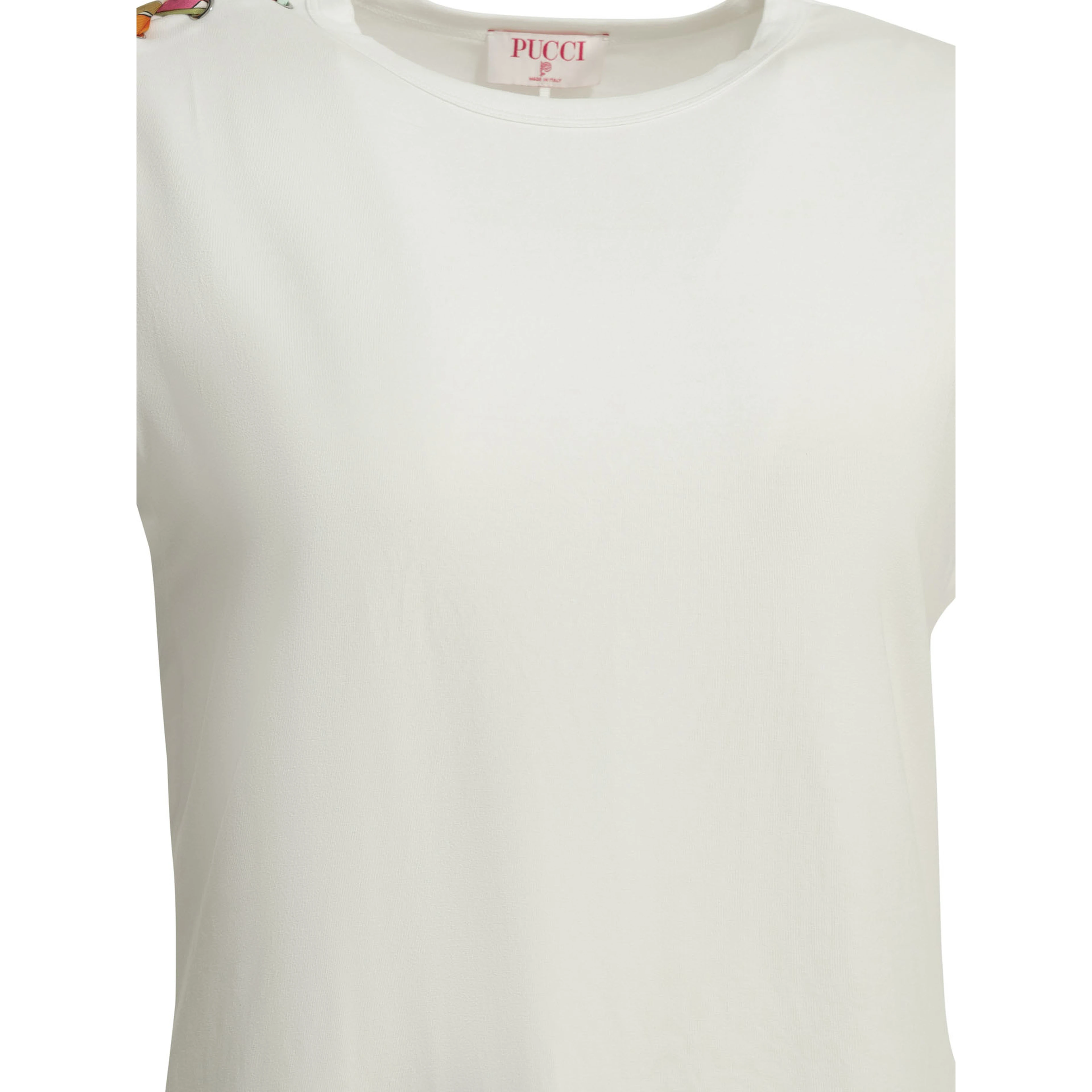 Crew-neck T-shirt with printed detail