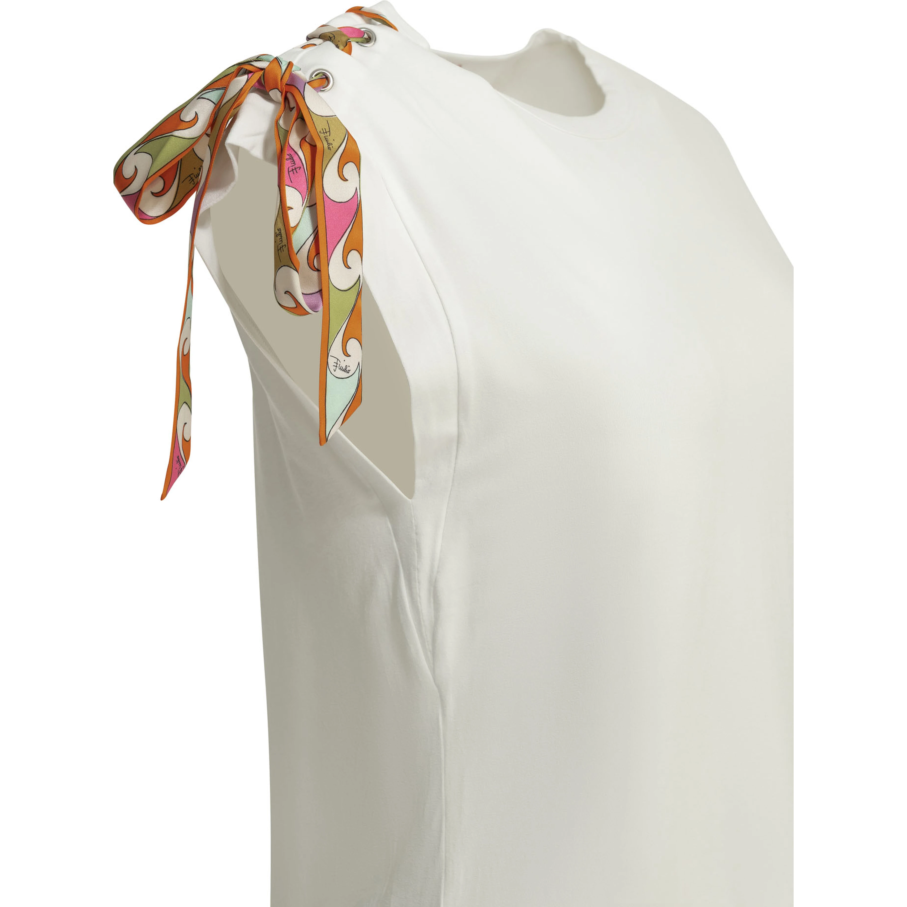 Crew-neck T-shirt with printed detail