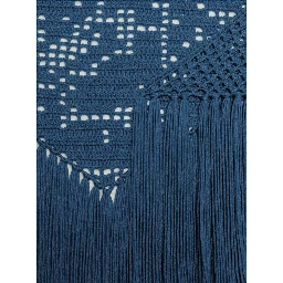 Peony Dress with merino, blue and women