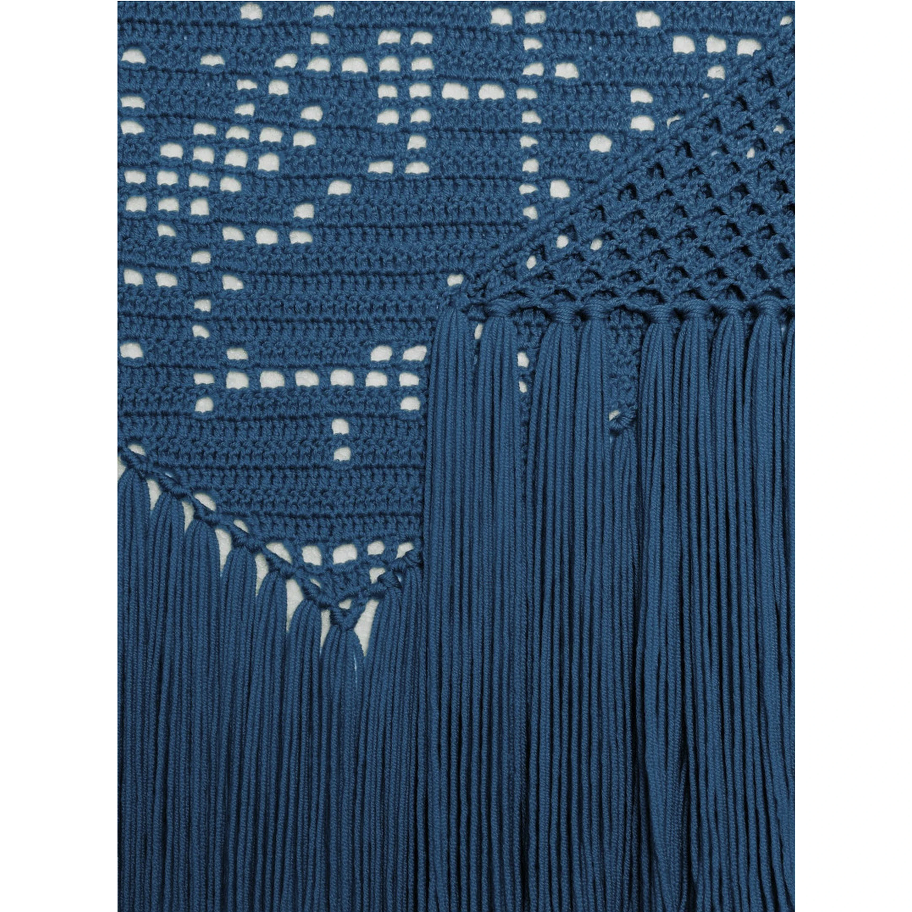 Peony Dress with merino, blue and women