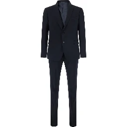 Jacket monopetto slim and super slim trousers in blue Fabric for men