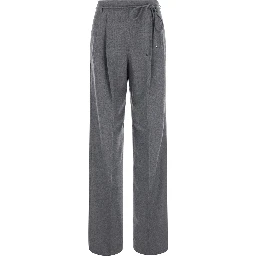 Pants essential gray fabric unisex