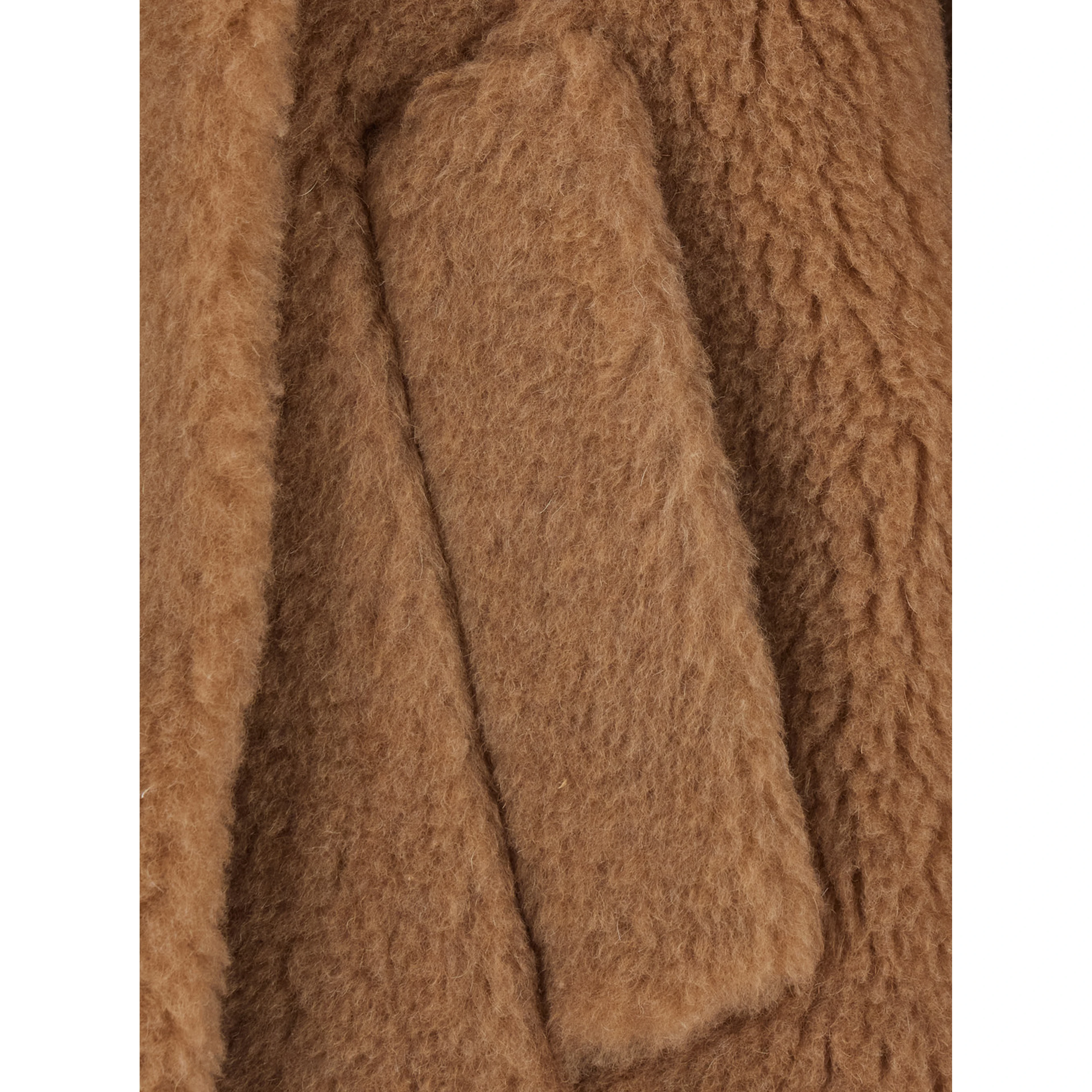 Cloak TEBE with wide collar and pockets in beige women