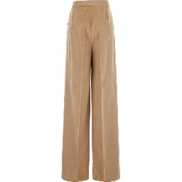 MAX MARA Pants MXMFILATO in Fabric and beige unisex