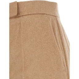 MAX MARA Pants MXMFILATO in Fabric and beige unisex