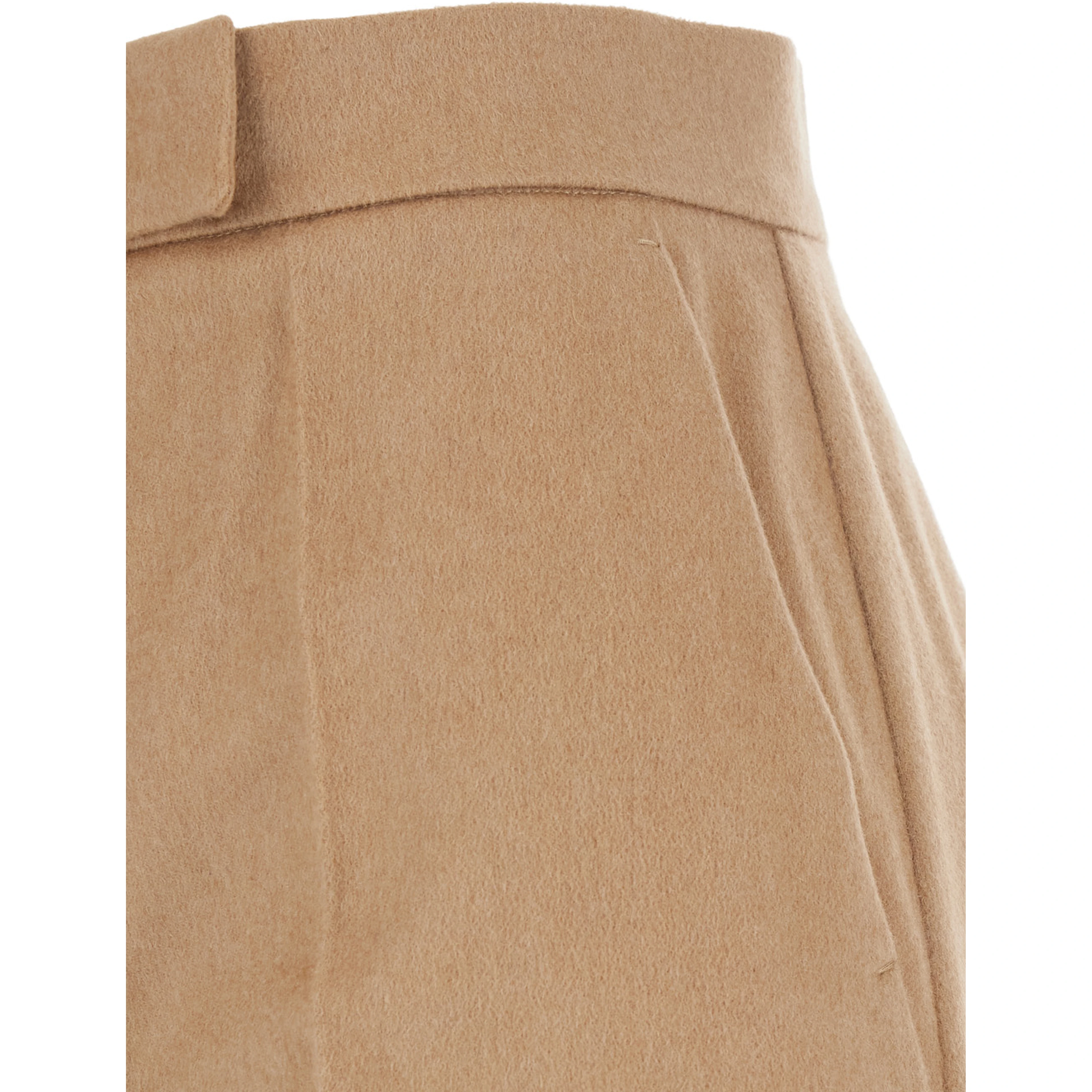 MAX MARA Pants MXMFILATO in Fabric and beige unisex