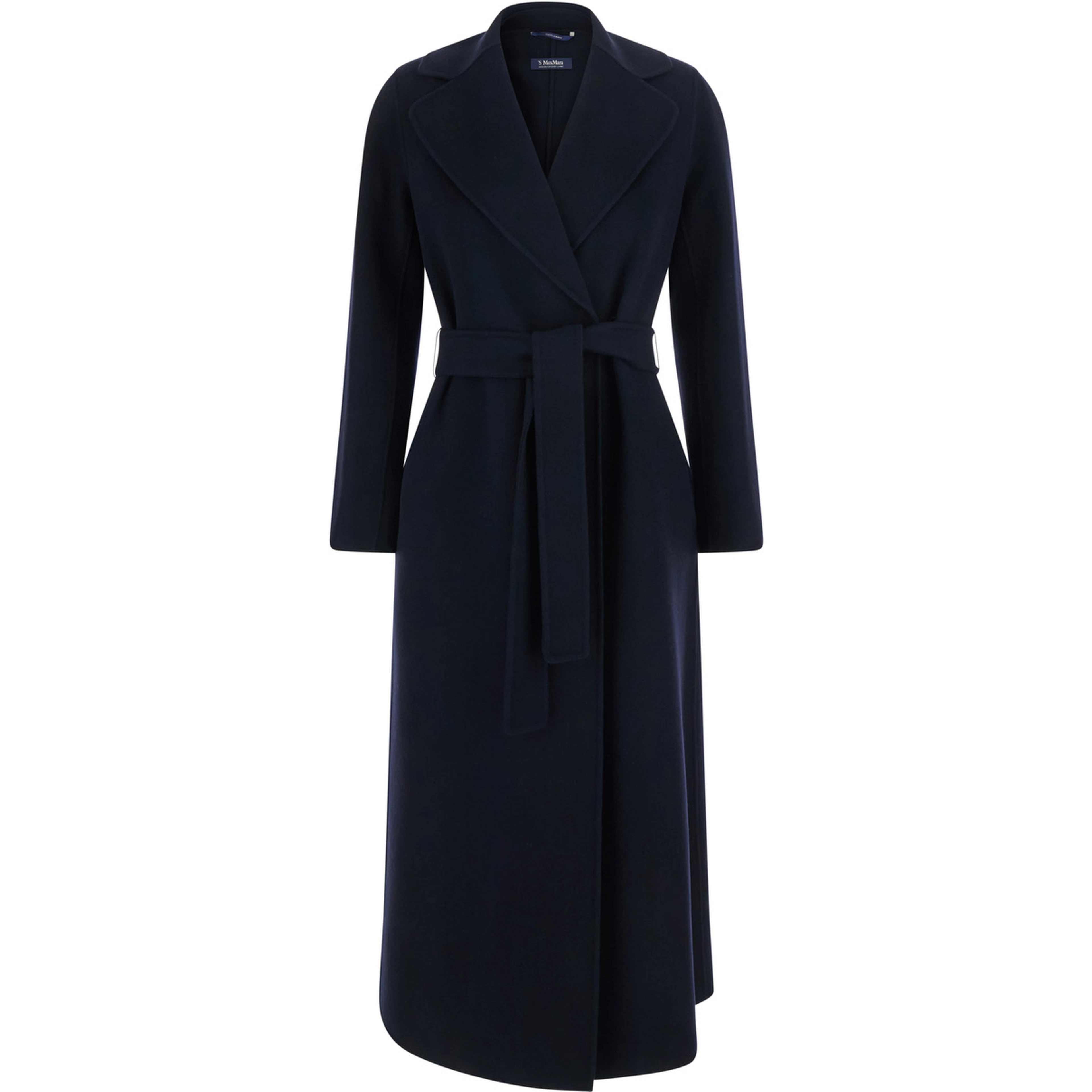 Blue virgin wool men’s coat