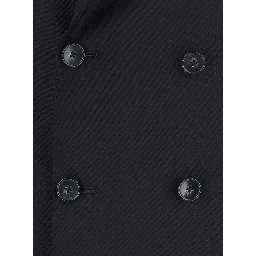 Jacket with pants and piping, Tech Fabric, black, woman