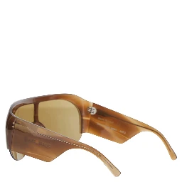Glasses HALF BOMBÉ Green with Gradient Lenses in Acetate Women