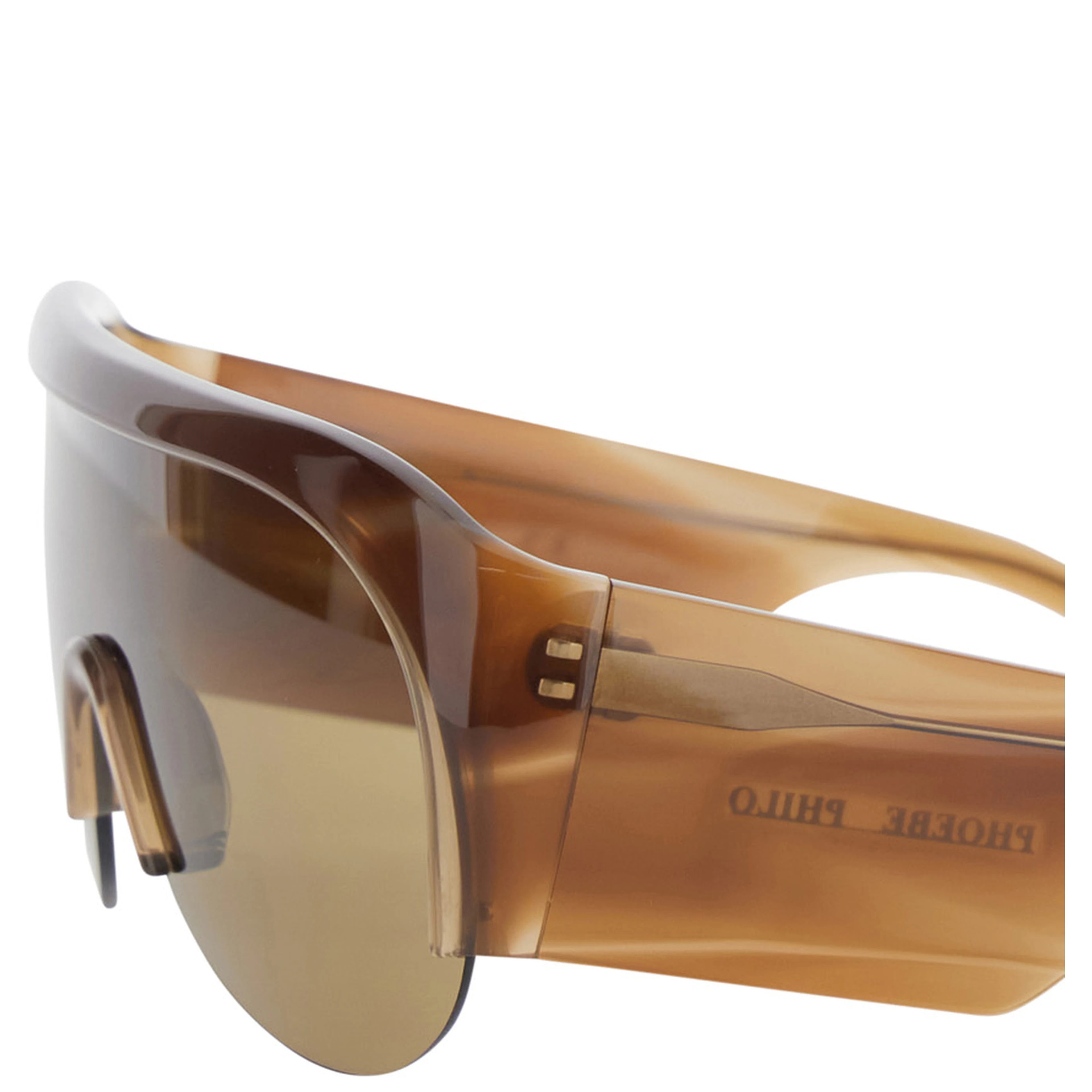 Glasses HALF BOMBÉ Green with Gradient Lenses in Acetate Women