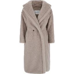Women’s grey fabric TEDGIRL coat