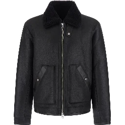 Brown shearling coat NN.07 Atkinson in brown fabric for women