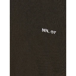 Mens brown fabric Adam EMB T-shirt