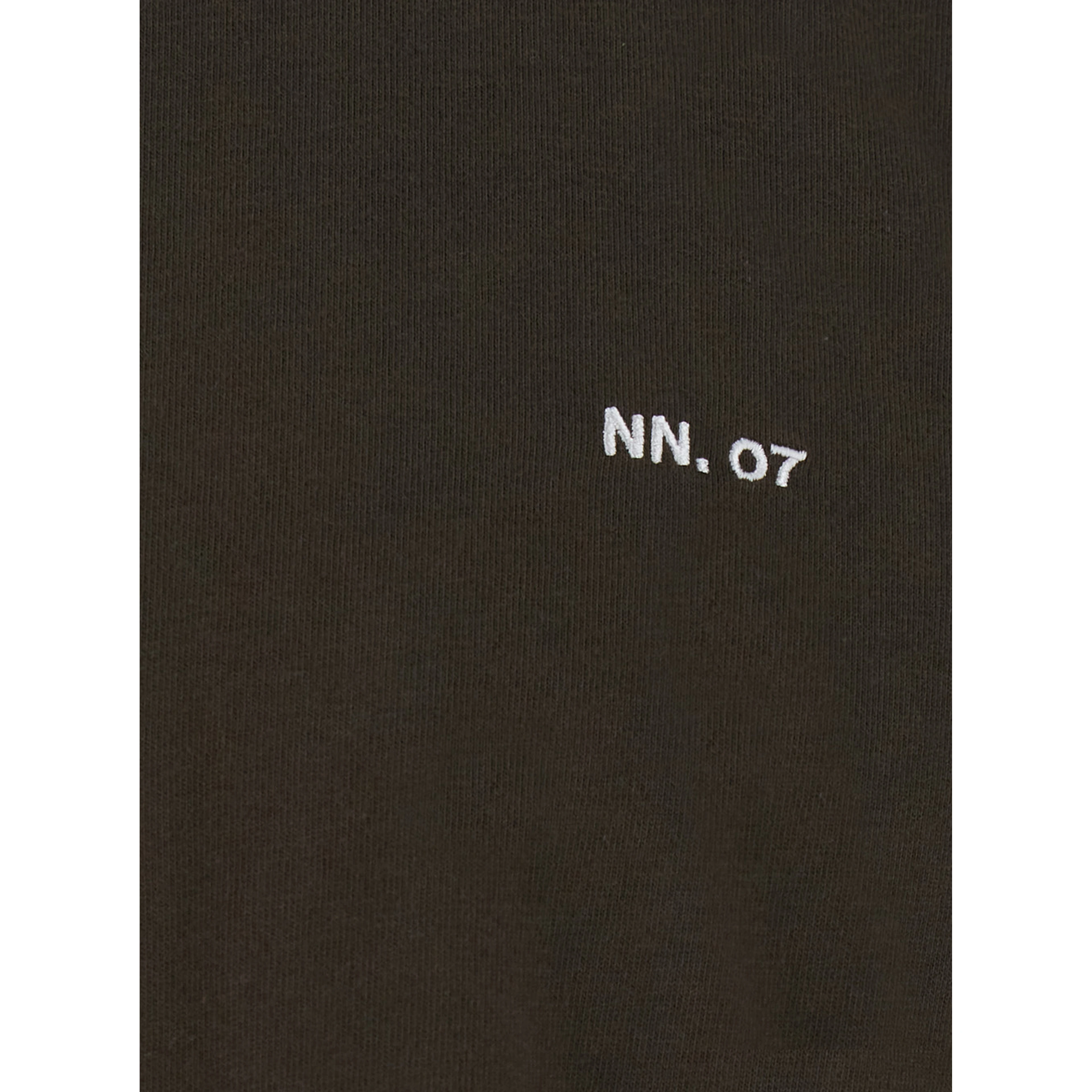 Mens brown fabric Adam EMB T-shirt