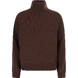 Maglia collo alto in cashmere