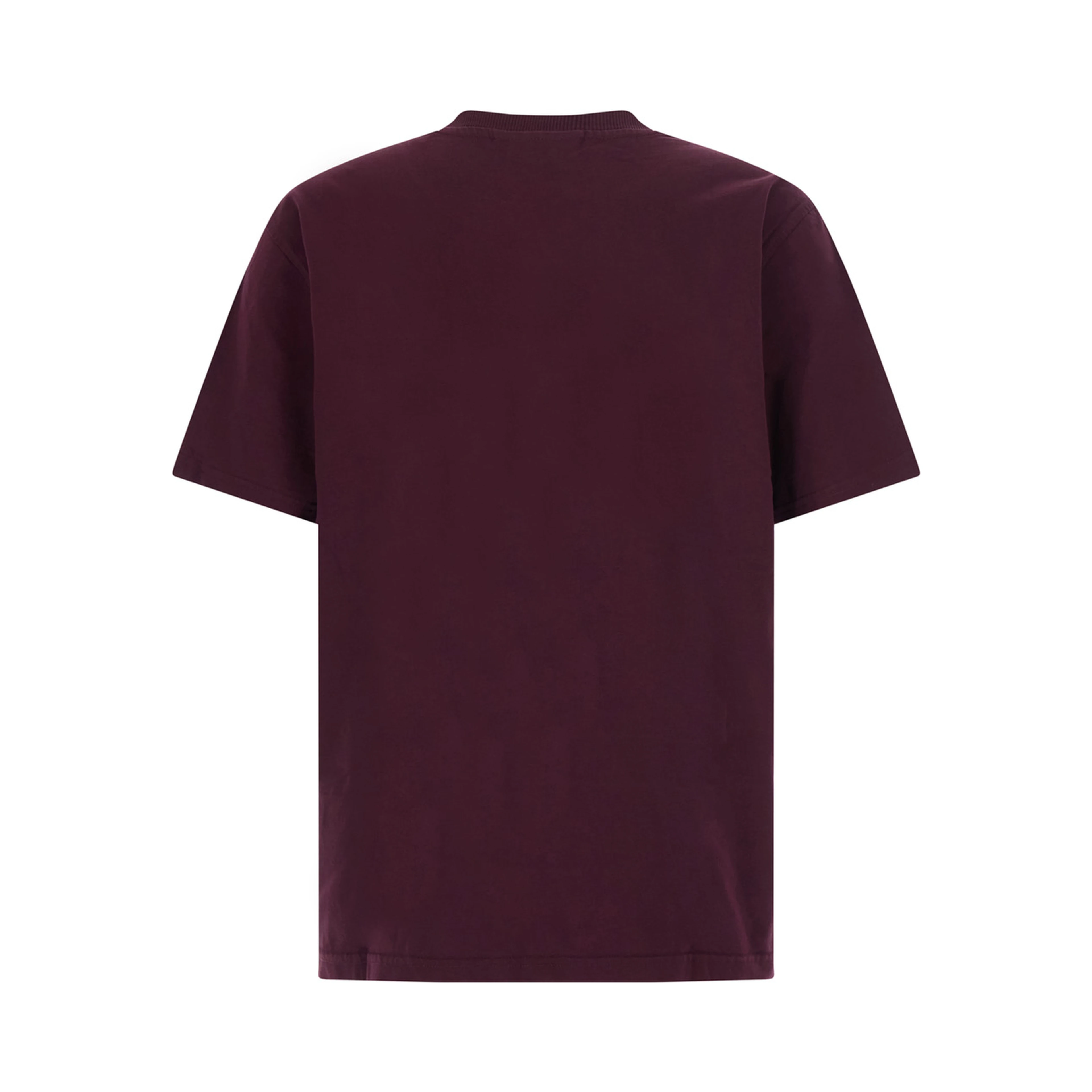 Adam EMB Bordeaux Mens T-shirt
