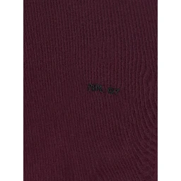 Adam EMB Bordeaux Mens T-shirt