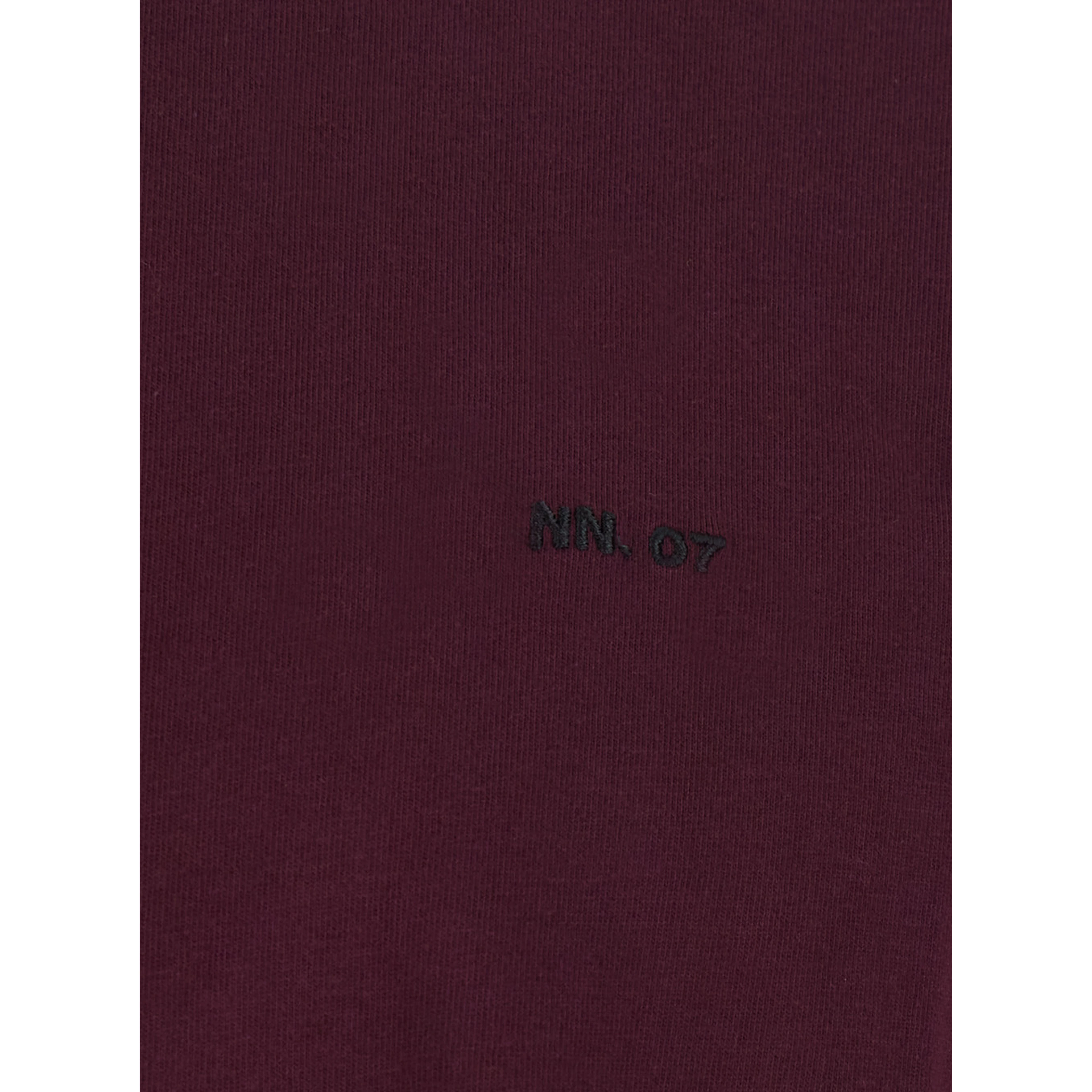 Adam EMB Bordeaux Mens T-shirt
