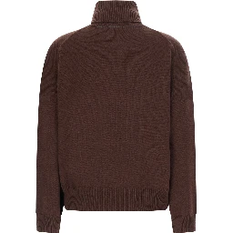 Maglia collo alto in cashmere