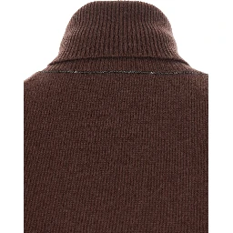 Maglia collo alto in cashmere