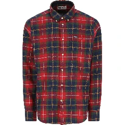 Barbour Shirts Red/blue