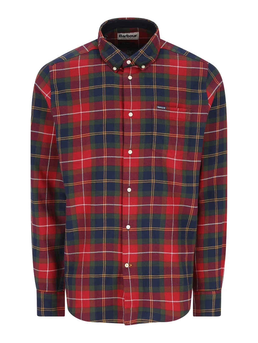 Barbour Shirts Red/blue