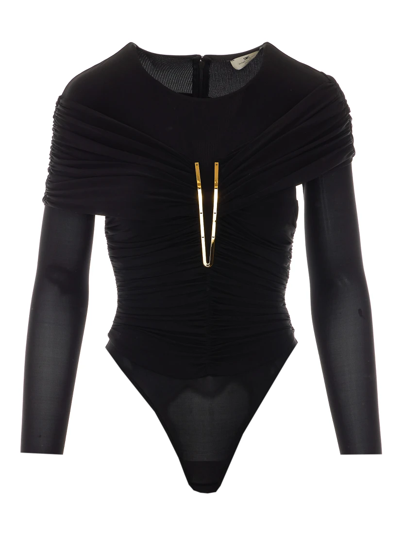 Elisabetta Franchi Top Black