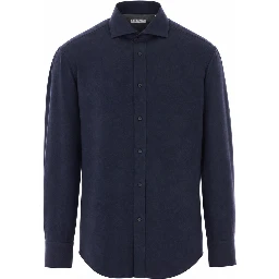 Brunello Cucinelli Shirts Blue