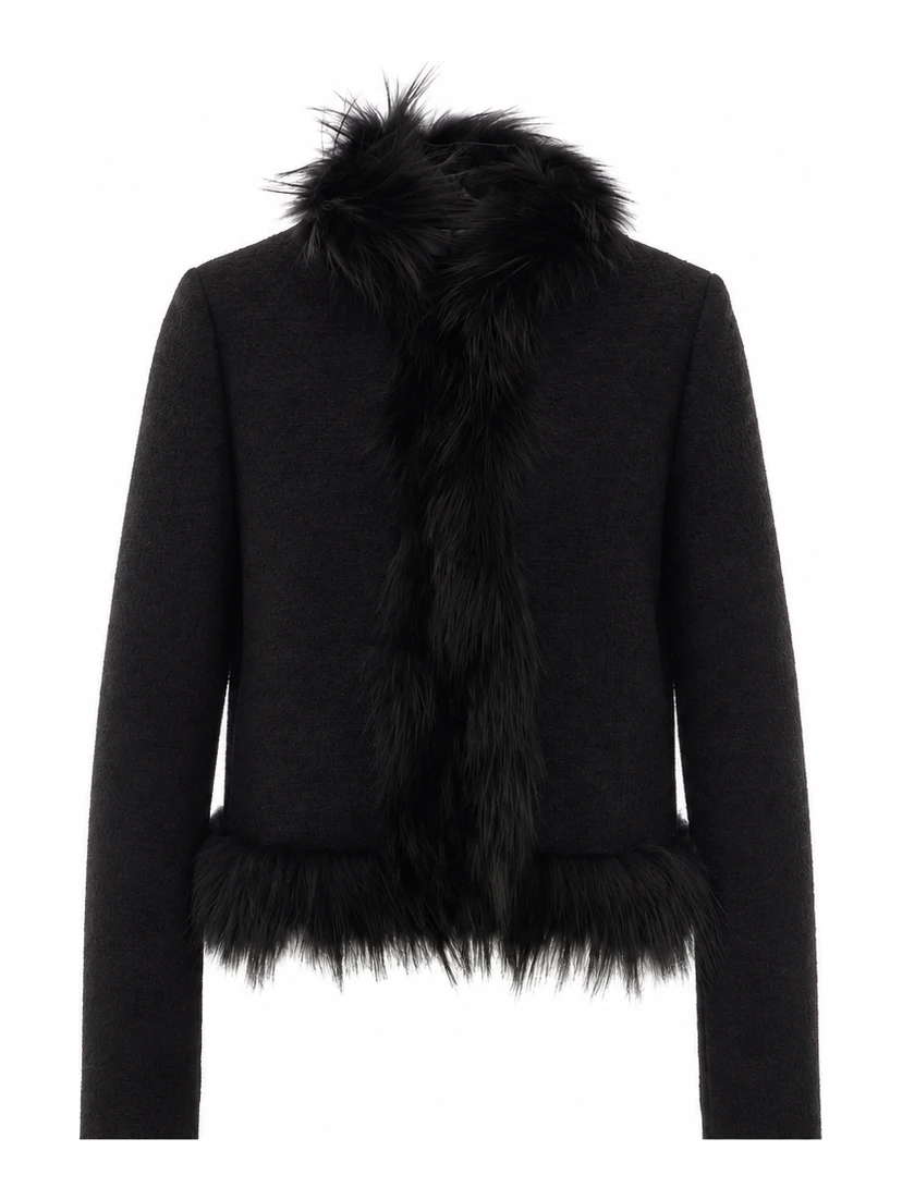 Fendi Jackets Black
