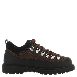 Brown Polyester Ankle Boots