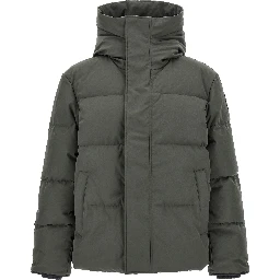 Bicolor Polyester Parka