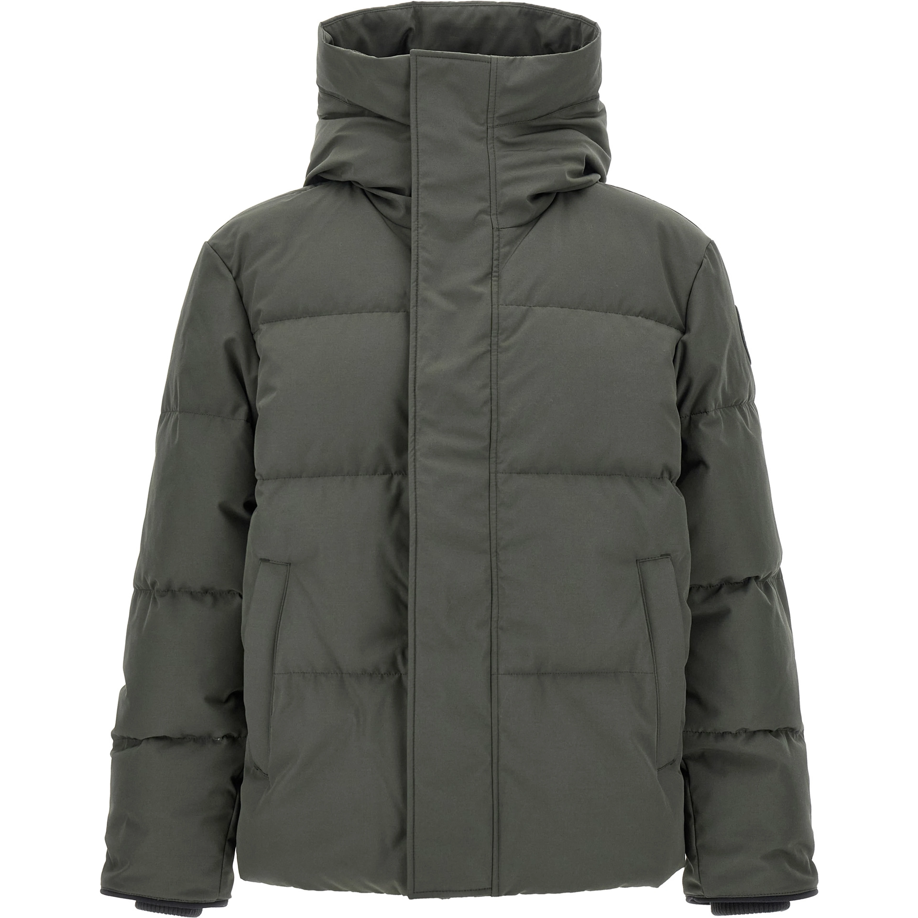 Bicolor Polyester Parka