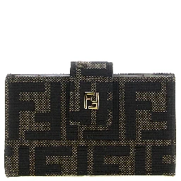 Brown Polyester Cardholder