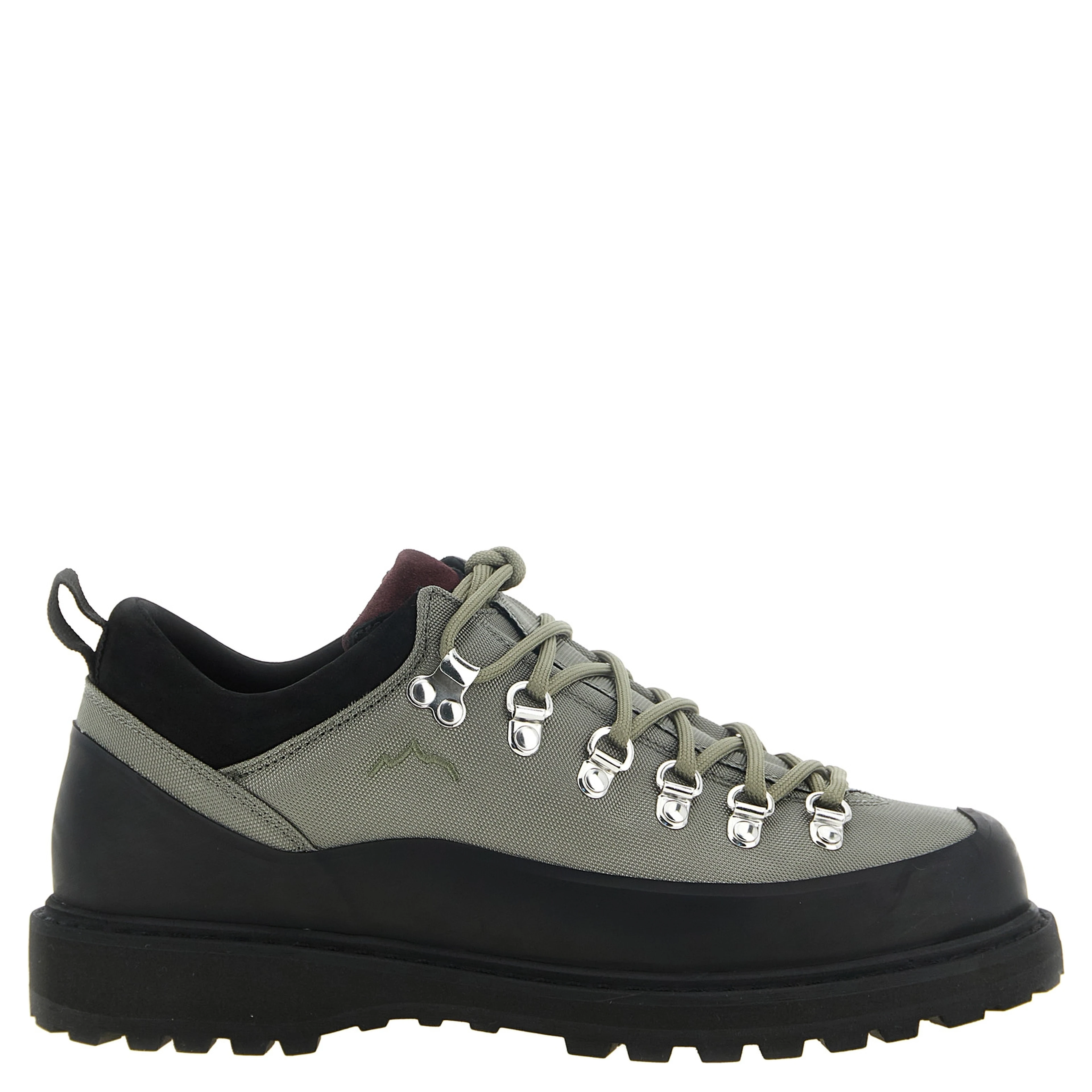 Bicolor Polyester Ankle Boots