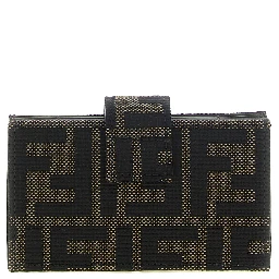 Brown Polyester Cardholder