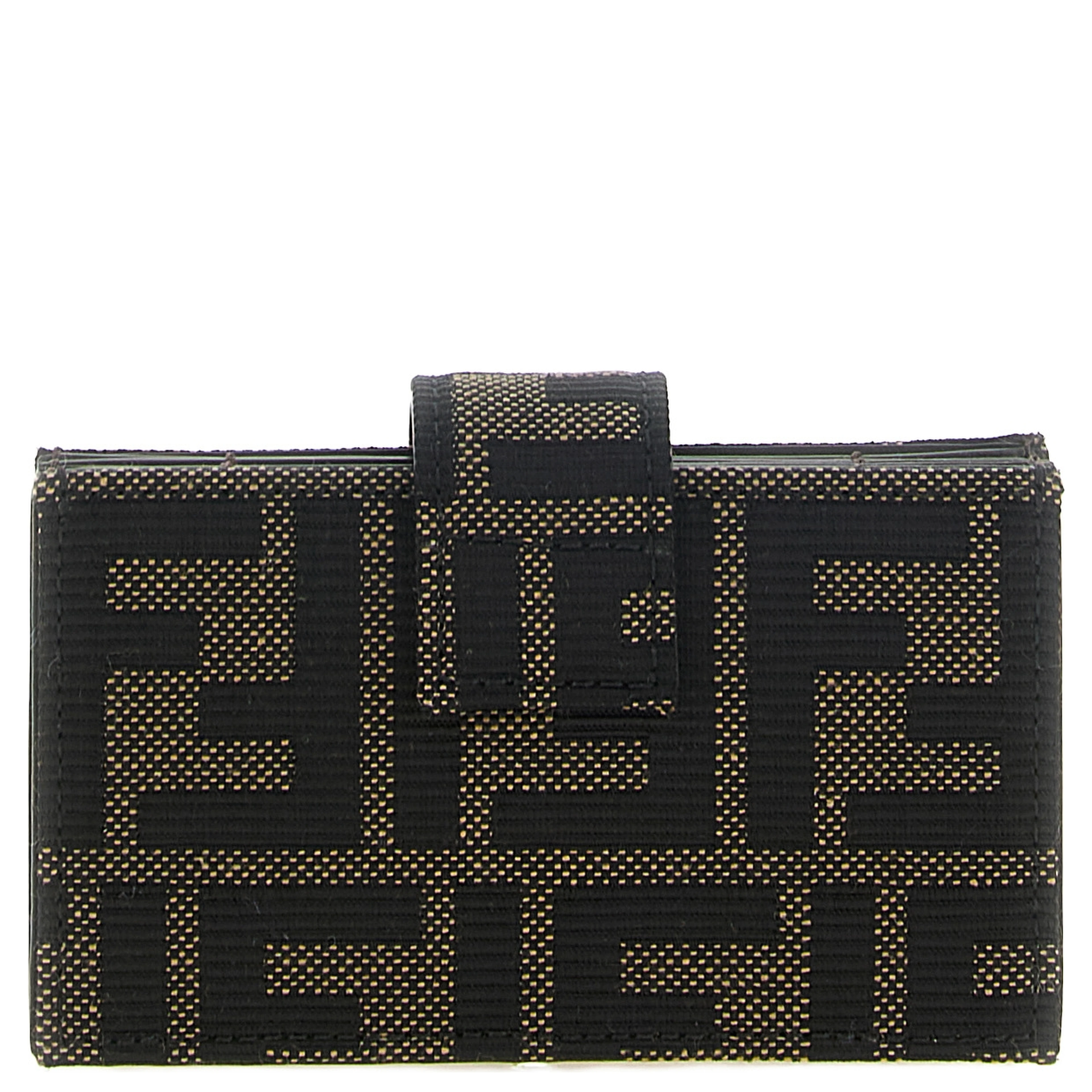 Brown Polyester Cardholder